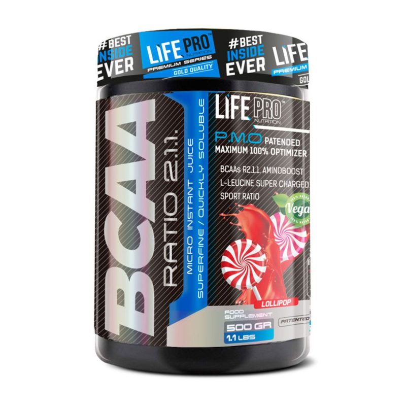 Bcaa 2:1:1 Piruleta 500G Lifepro