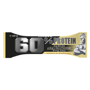 Barrita 60% Protein Vainilla Caramelo 45G Weider