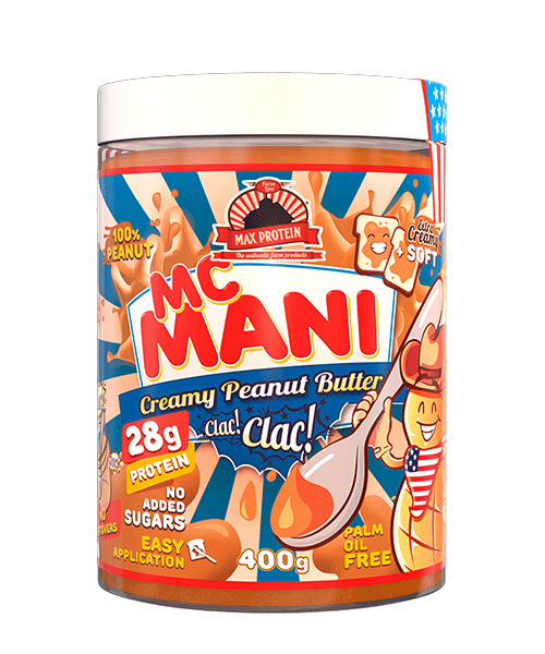 Crema Cacahuete Mc Mani Clac Soft 400G Maxprotein