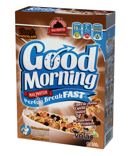 Cereales Good Morning Dark Choco 500G Maxprotein