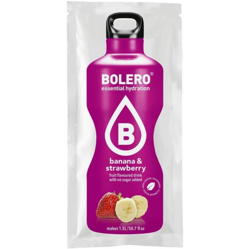 Bolero Banana & Strawberry (Fresa Platano) 9G
