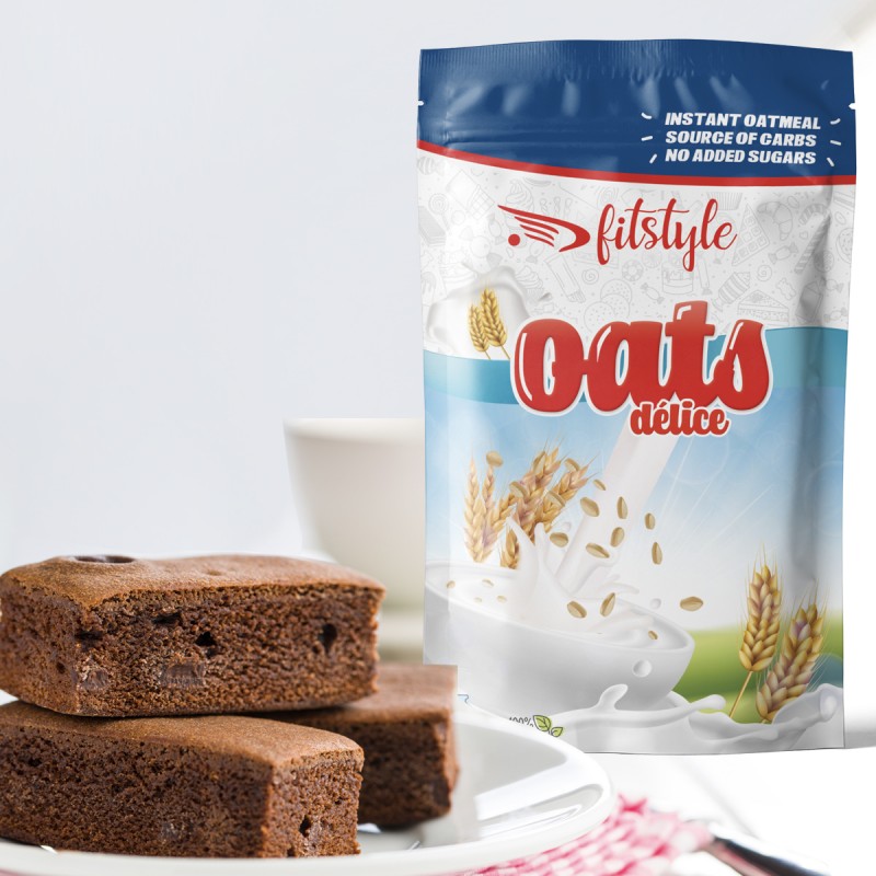 Avena Oats Delice Brownie Sin Gluten 500G Fitstyle