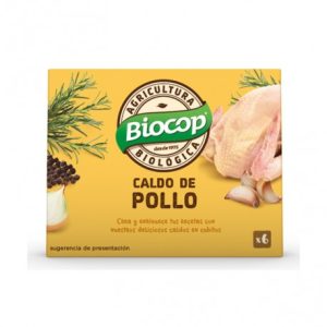 Caldo Cubitos Pollo 6X11G Biocop