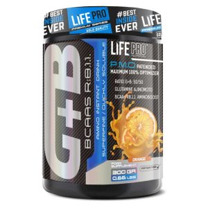 Glutamina + Bcaa 8:1:1 Naranja 300G Lifepro