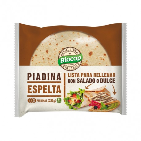 Piadina Espelta 3U 225G Biocop