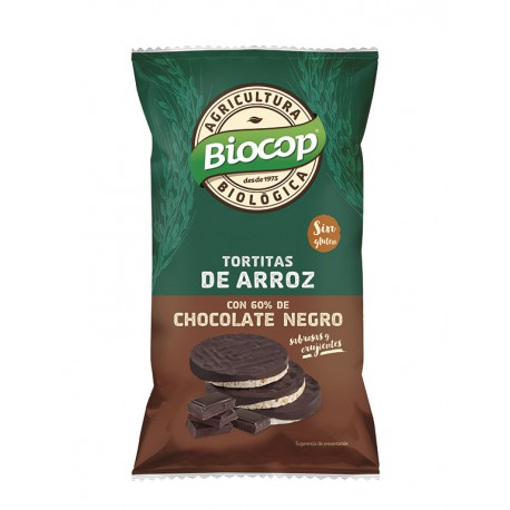 Tortitas Arroz Chocolate Negro 100G Biocop
