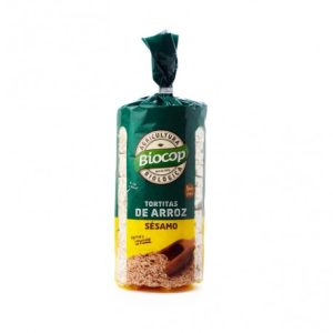Tortitas De Arroz Sesamo 200G Biocop