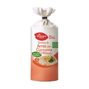 Tortitas Arroz Curcuma Pimienta 115G Elgranero