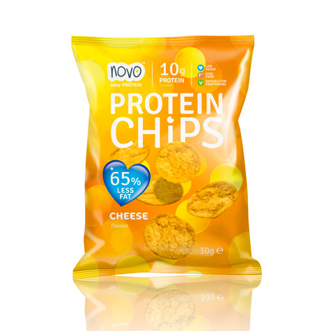 Protein Chips Cheese 30G Novonutrition