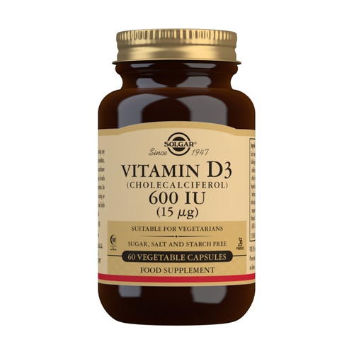 Vitamina D3 60Caps Solgar