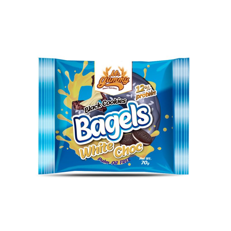 Bagels Espelta Relleno Choco Blanco 70G Mryummy