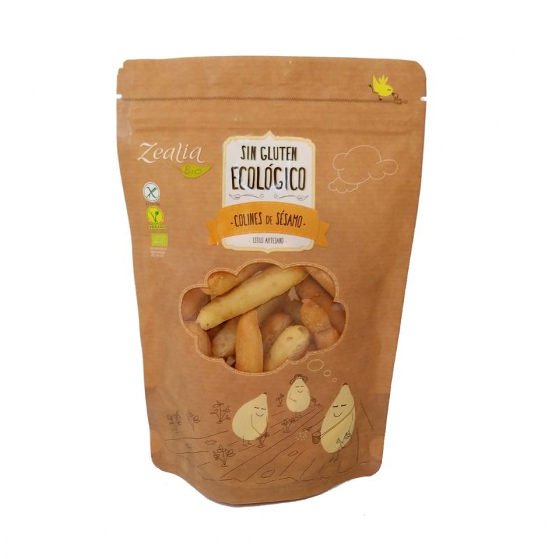 Colines Sesamo Bio Sin Gluten 70G Zealia
