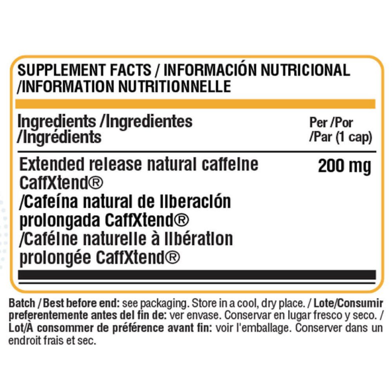 Caffeine Extensive 90Caps Lifepro - Imagen 2