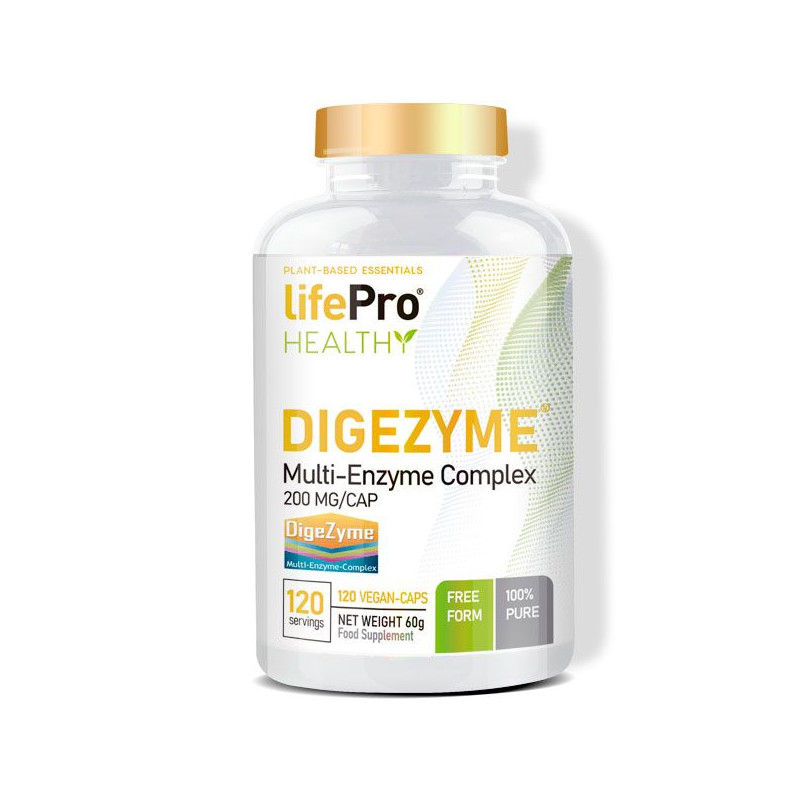 Digezyme  200Mg 120Caps Lifepro