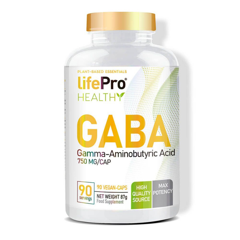 Gaba 750Mg 90Caps Lifepro