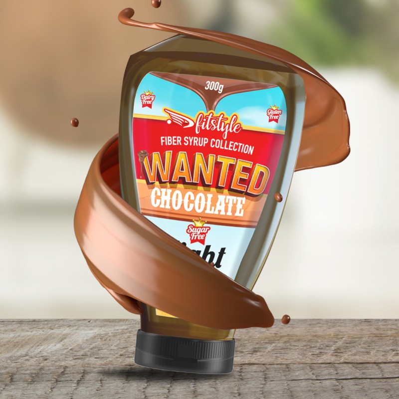 Sirope Wanted Chocolate 320G Fitstyle