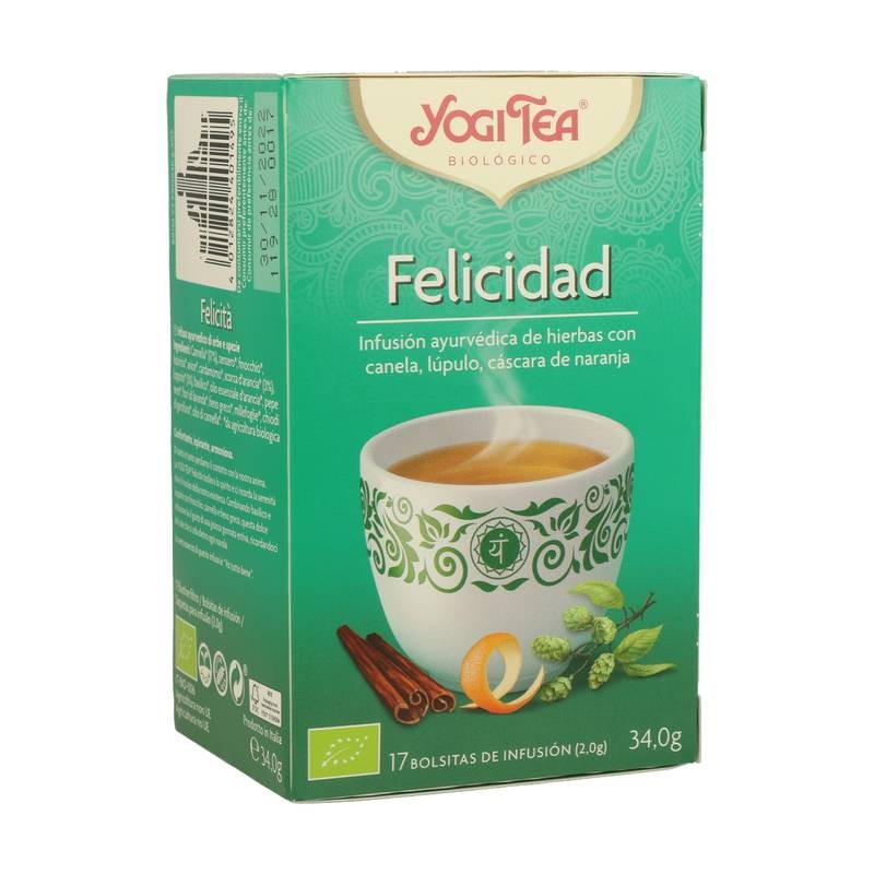 Infusion Yogi Felicidad 17 Bolsas Yogitea