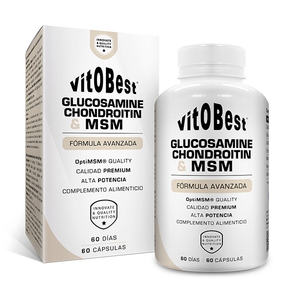 Glucosamine Chondroitin Msm 60Caps Vitobest