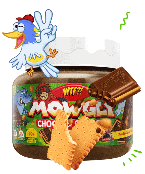 Crema Proteica Wtf Mowgly 250G Maxprotein - Imagen 2