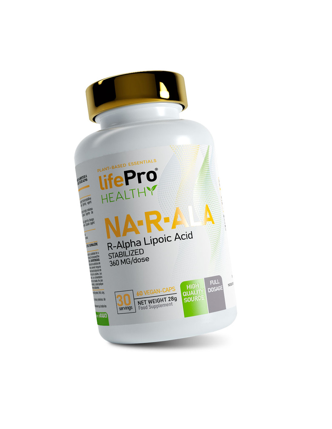 Na-R-Ala 60Caps Lifepro - Imagen 2