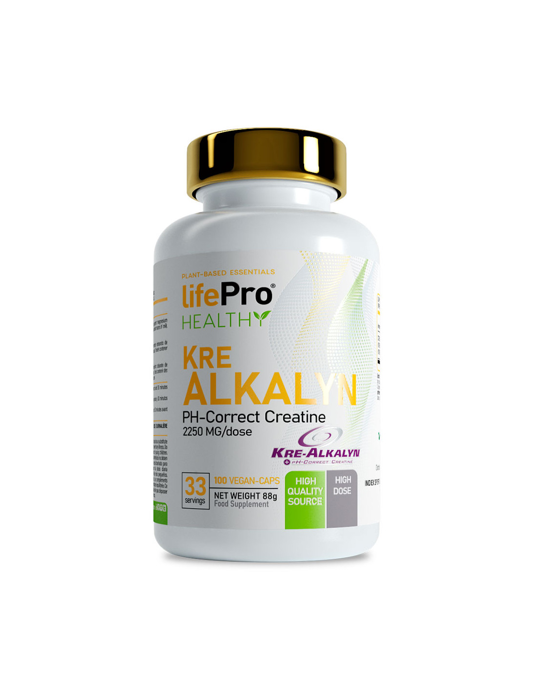 Creatina Kre-Alkalyn New 2250Mg 100Caps Lifepro
