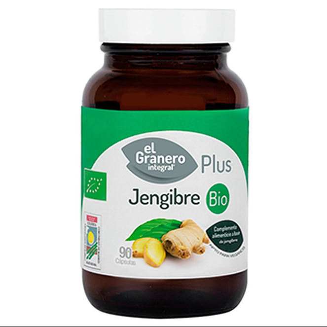 Jengibre Bio 500Mg 90Caps Elgranero