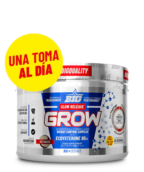 Real Grow Slow Release 120Caps Big