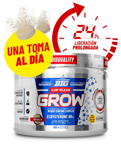 Real Grow Slow Release 120Caps Big - Imagen 2