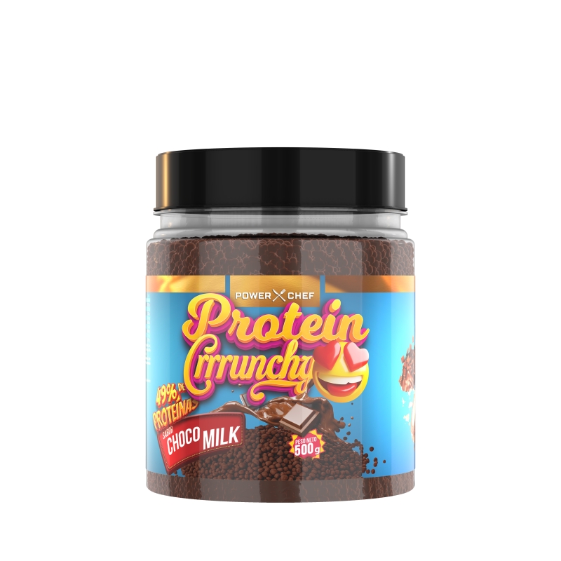 Protein Crrrunchy Choco Milk 500G Powerlabs