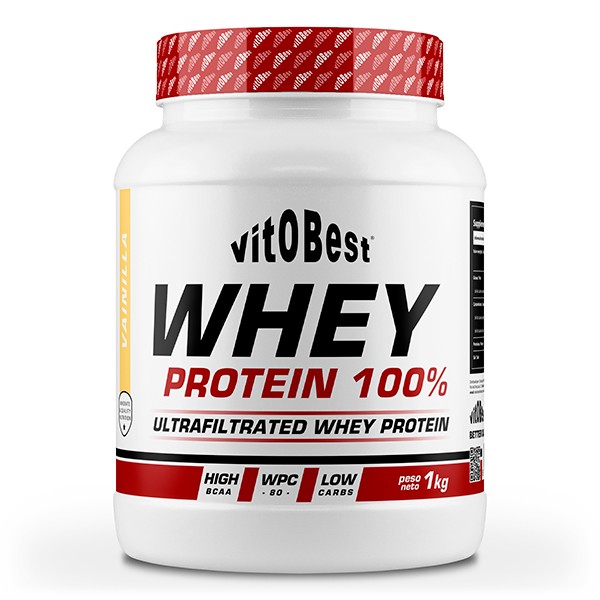 Whey Protein Vainilla 1Kg Vitobest