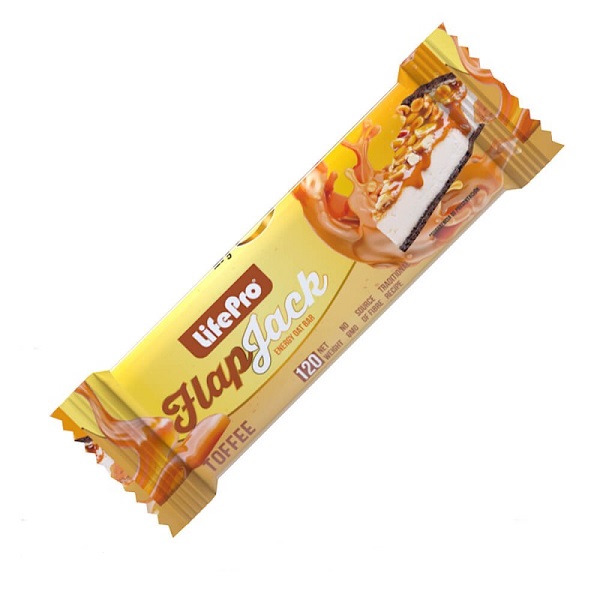 Flapjack Toffee 120G Lifepro