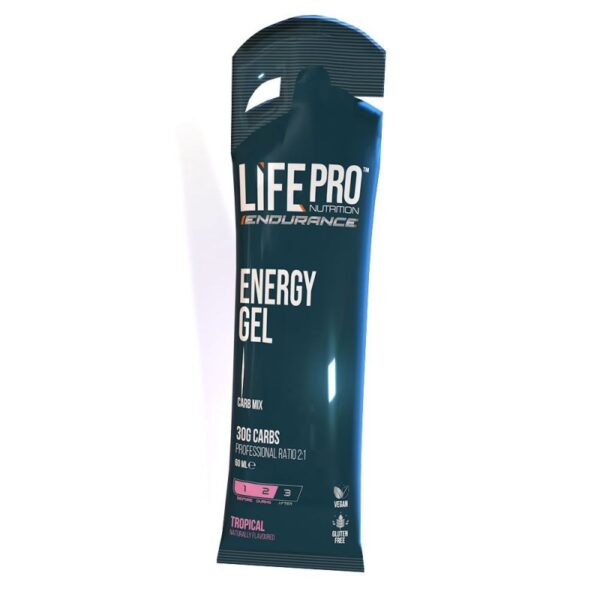 Energy Gel Endurance Tropical 60Ml Lifepro
