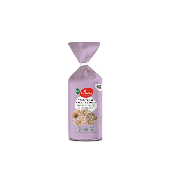 Tortitas Arroz Quinoa 120G Elgranero