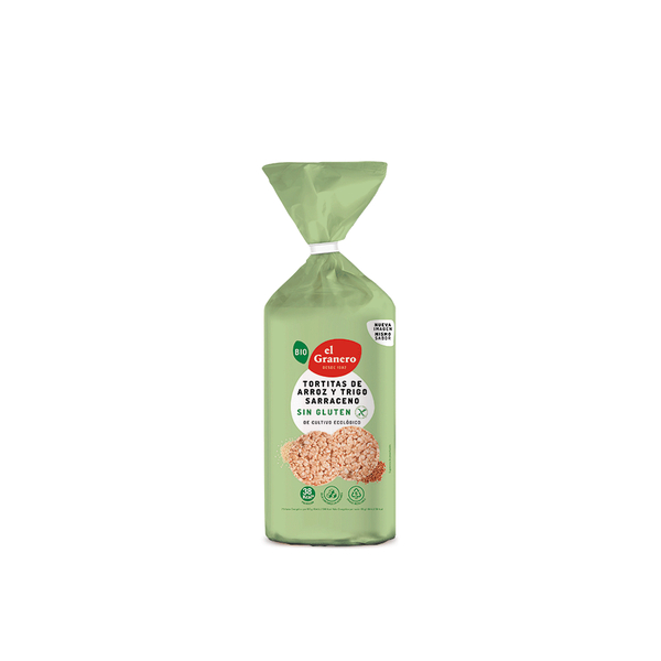 Tortitas Arroz Y Trigo Sarraceno 115G Elgranero