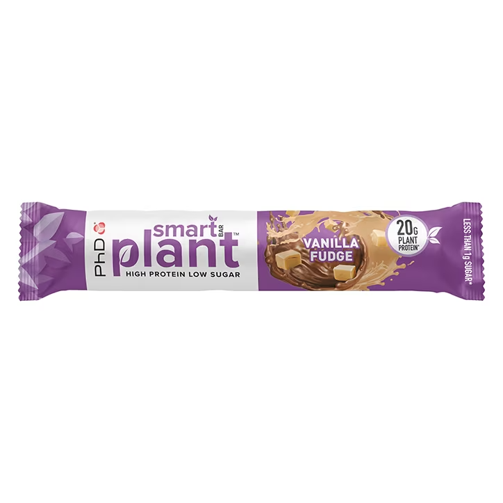 Barrita Smart Bar Plant Vainilla Fudge 64G Phd