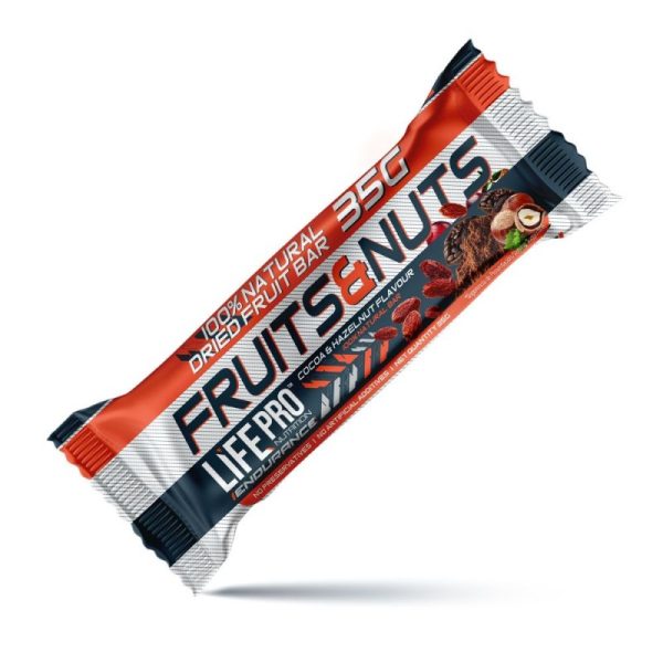 Endurance Fruits Nuts Cocoa Hazelnuts 35G Lifepro