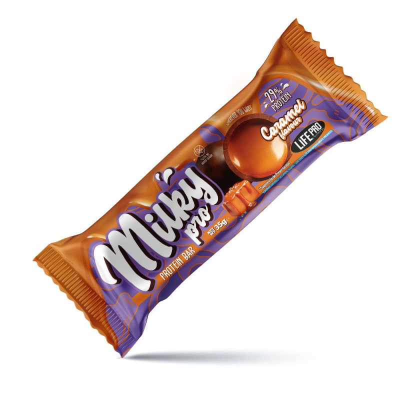 Barrita Milky Pro Caramel 35g Lifepro