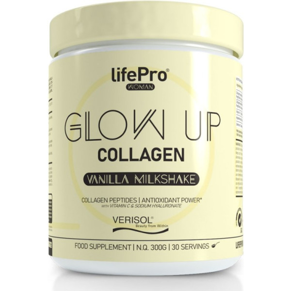 Glow Up Collagen Woman Vainilla300G Lifepro