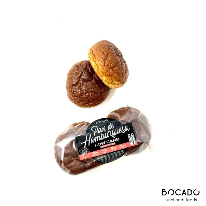 Pan de Hamburguesa Low Carb 2u. 160G Bocado - Imagen 3