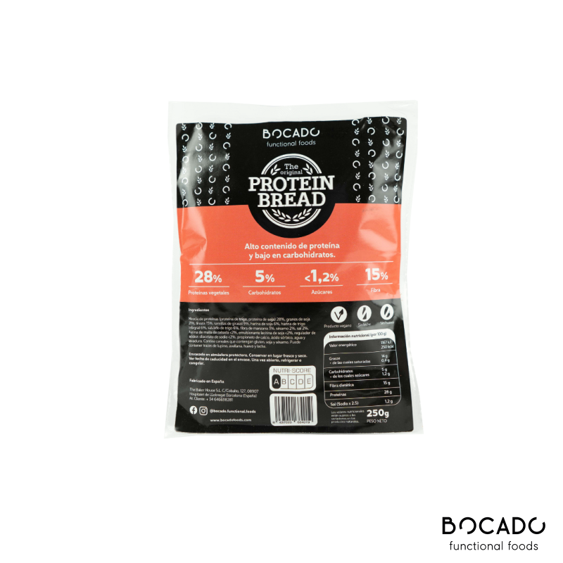 Pan Lowcarb Proteico 250G Bocado
