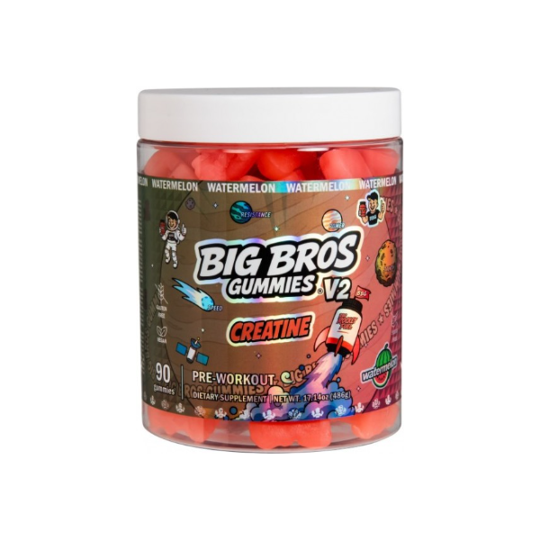 Gummies Creatina Watermelon 90Gom Bigbros