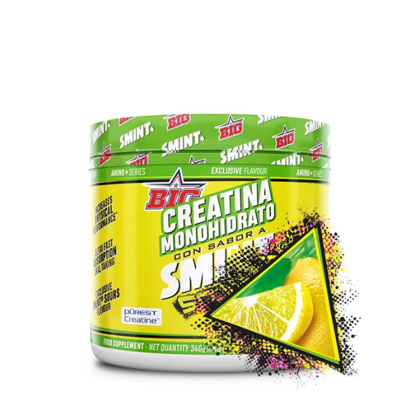 Creatina Creabig Purest Smint Limón 340G Big
