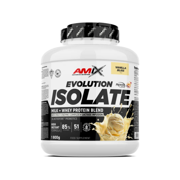 Proteína Evolution Isolate Vainilla 1.8Kg Amix
