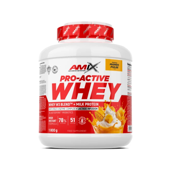 Proteína Pro-Active Whey Mango 1.8Kg Amix