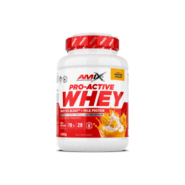 Proteína Pro-Active Whey Mango 1Kg Amix