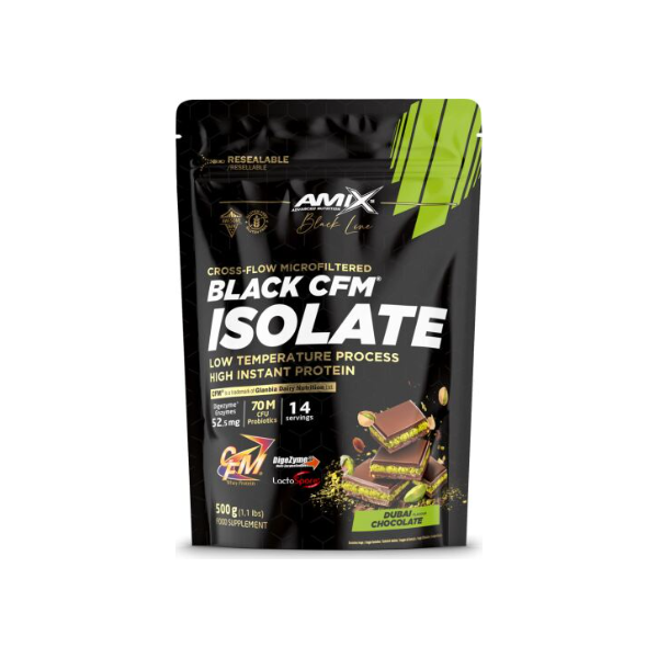 Black Cfm Isolate Chocolate Dubai 500G Amix