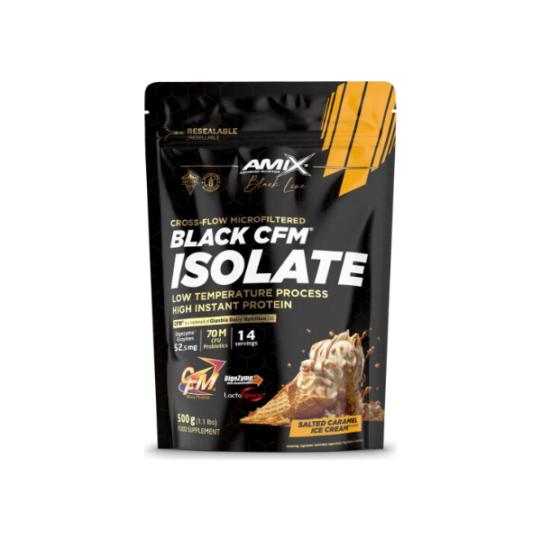 Black Cfm Isolate Caramelo Salado 500G Amix