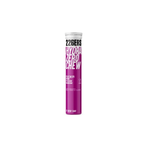 Electrolitos Hydrazero Masticable Cafeína Frutos Rojos 13Tabs 226Ers
